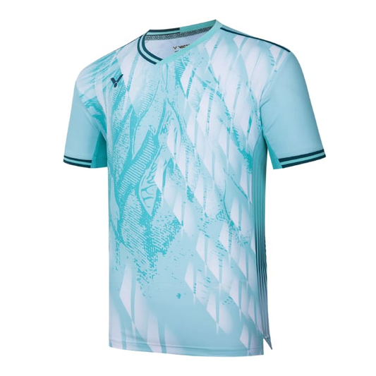 VICTOR TOURNAMENT SERIES BADMINTON SHIRT (T-45000M) (SKY BLUE)