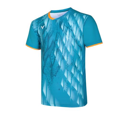 VICTOR INTERNATIONAL PLAYER BADMINTON SHIRT (T-45000TD F) (NAVY)