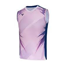VICTOR CAPSULE COLLECTION MEN'S TOURNAMENT SLEEVELESS TOP (T-50008CPS IB) PINK/NAVY