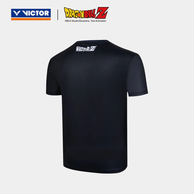 VICTOR X DRAGON BALL Z UNISEX KNITTED T-SHIRT (T-501DBZ C) BLACK