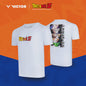 VICTOR X DRAGON BALL Z UNISEX KNITTED T-SHIRT (T-503DBZ A) WHITE