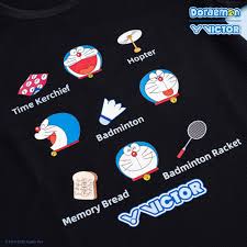 VICTOR x DORAEMON JUNIOR T-SHIRT (T-503JRDRM C)