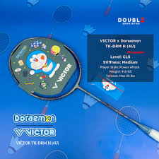 VICTOR x DORAEMON THRUSTER DRM-H BADMINTON RACQUET (TK-DRM-H) [UNSTRUNG]