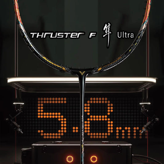 VICTOR THRUSTER F ULTRA BADMINTON RACQUET (TK-F ULTRA) 3U/4U [UNSTRUNG]