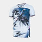 VICTOR JONATAN CHRISTIE'S EXCLUSIVE TOURNAMENT KNITTED T-SHIRT (T-60006 A) (BRIGHT WHITE)