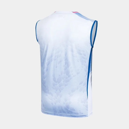 VICTOR LEE ZII JIA'S EXCLUSIVE TOURNAMENT KNITTED SLEEVELESS T-SHIRT (T-60005 M) (SKY BLUE)