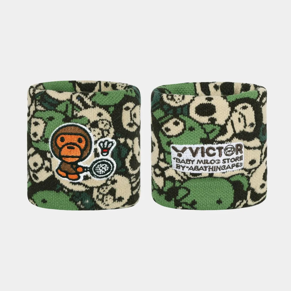 Victor X Baby Milo wristband (SP508BM) (sky camo/jungle camo/ape bloom camo)