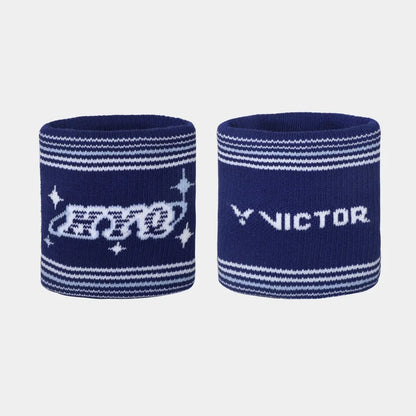 Victor X Huang Ya Qiong Collection 2.0 Wristband (SP609HYQ) (Bright White/Spiral Strike Blue/Dawn Blue)