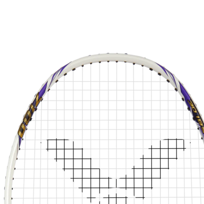 Victor Auraspeed 7100 (bright white) (ARS-7100/A) 4UG5 badminton racquet [pre-strung]