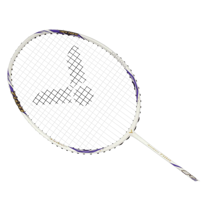 Victor Auraspeed 7100 (bright white) (ARS-7100/A) 4UG5 badminton racquet [pre-strung]