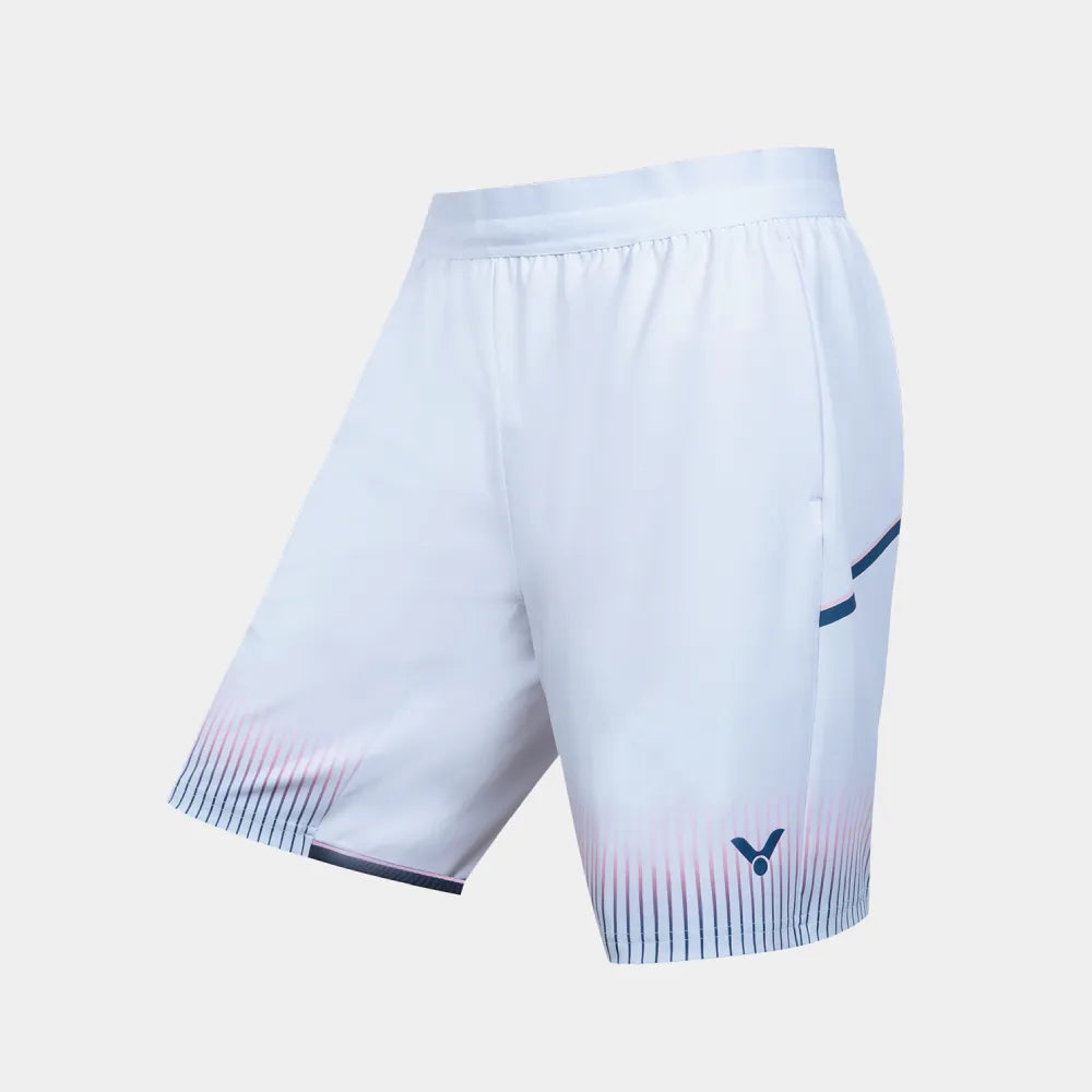 VICTOR JONATAN CHRISTIE'S EXCLUSIVE TOURNAMENT KNITTED SHORTS (R-60202 A) (WHITE)