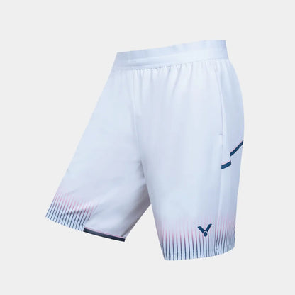 VICTOR JONATAN CHRISTIE'S EXCLUSIVE TOURNAMENT KNITTED SHORTS (R-60202 A) (WHITE)