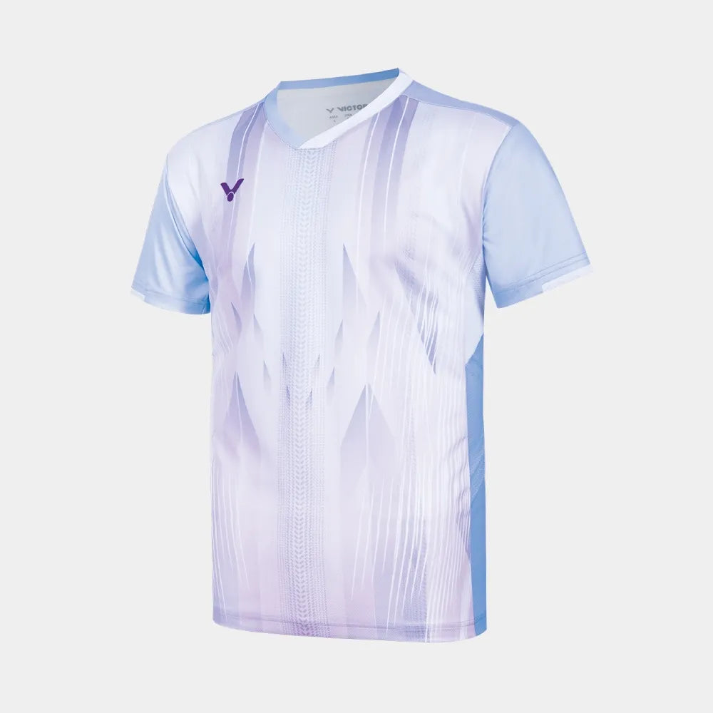 Victor knitted t-shirt unisex (T-60002TD T) (mercury purple)