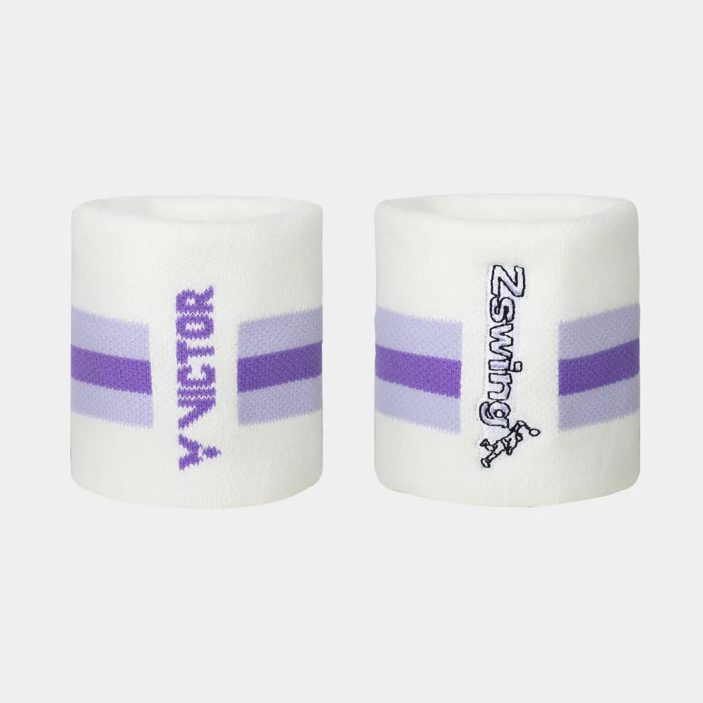 Victor X Zswing Collection 2.0 Wristband (SP606ZSW) (White/Lilac)