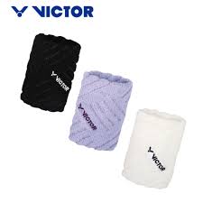 VICTOR SPORTS WRISTBAND SP3000 (BLACK/LIGHT PURPLE/WHITE)