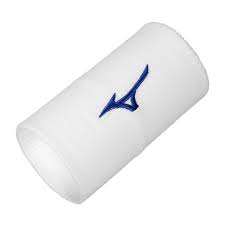 Mizuno Wristband One Pair 32GY1S55Z (09Black/01White)