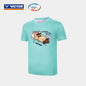 VICTOR 2026 AUSTRALIAN OPEN COMMEMORATIVE KNITTED T-SHIRT UNISEX (T-2601ABO R) (LIGHT CYAN)