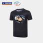 VICTOR 2026 AUSTRALIAN OPEN COMMEMORATIVE KNITTED T-SHIRT UNISEX (T-2601ABO C) (BLACK)