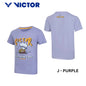 VICTOR JUNIOR T-SHIRT T-57026 (J PURPLE/ A WHITE)