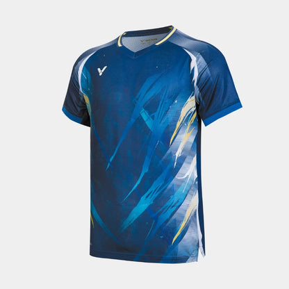 VICTOR LEE ZII JIA'S EXCLUSIVE TOURNAMENT KNITTED T-SHIRT (T-60004 B) (ROYAL BLUE)