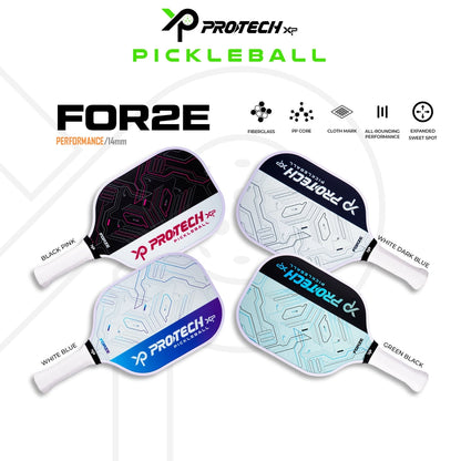 PROTECH PICKLEBALL PADDLE FORZE SERIES C/W COVER