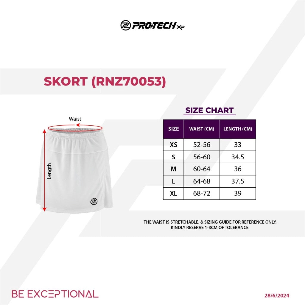 PROTECH Women Sport Mini Skirts with Safety Pants RNZ70056