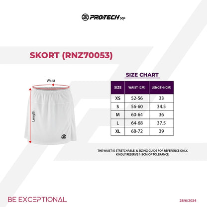 PROTECH Women Sport Mini Skirts with Safety Pants RNZ70056