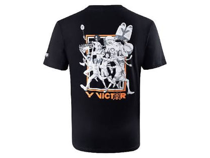 Victor X One Piece Badminton Shirt (T-OP1C) (Black)