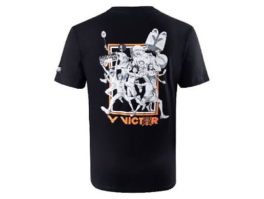 Victor X One Piece Badminton Shirt (T-OP1C) (Black)