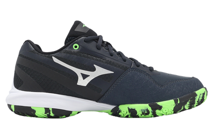 Mizuno Wave Claw 4 Wide badminton shoes 71GA264403 (black/green)
