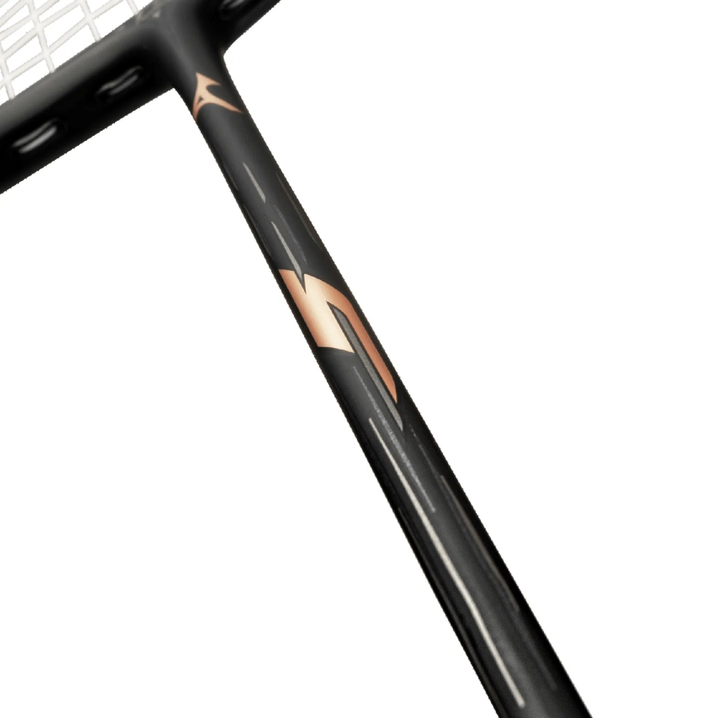 MIZUNO ACROSPEED 0 4U/G6 (BLACK/ROSE GOLD) BADMINTON RACQUET [UNSTRUNG]