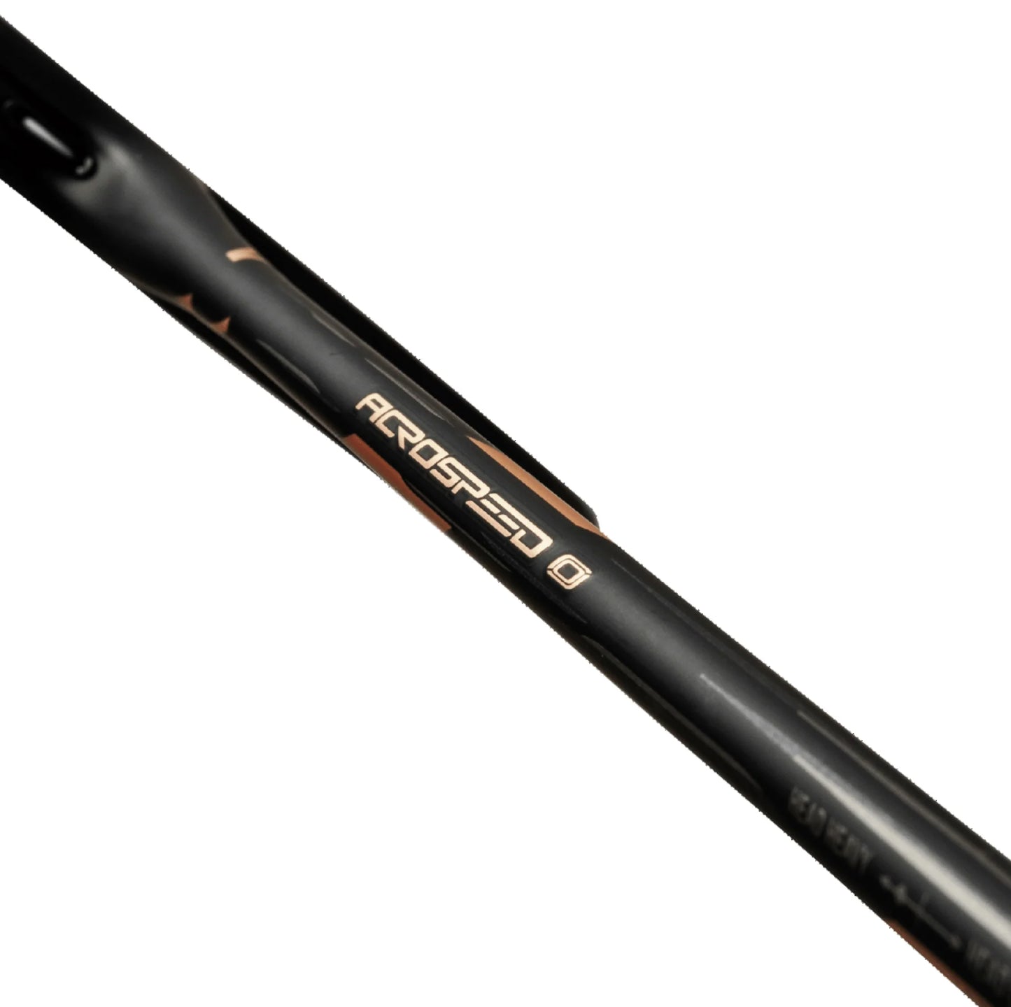 MIZUNO ACROSPEED 0 4U/G6 (BLACK/ROSE GOLD) BADMINTON RACQUET [UNSTRUNG]