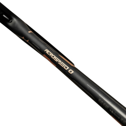 MIZUNO ACROSPEED 0 4U/G6 (BLACK/ROSE GOLD) BADMINTON RACQUET [UNSTRUNG]