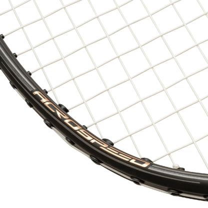 MIZUNO ACROSPEED 0 4U/G6 (BLACK/ROSE GOLD) BADMINTON RACQUET [UNSTRUNG]