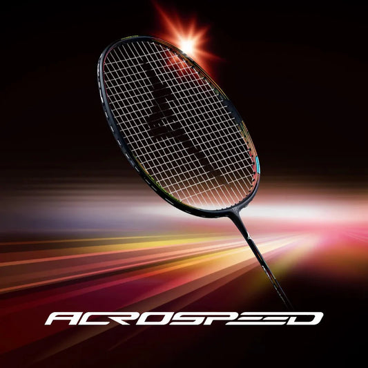 MIZUNO ACROSPEED 1 FOCUS 4U/G6 (BLACK/RED) BADMINTON RACQUET [UNSTRUNG]
