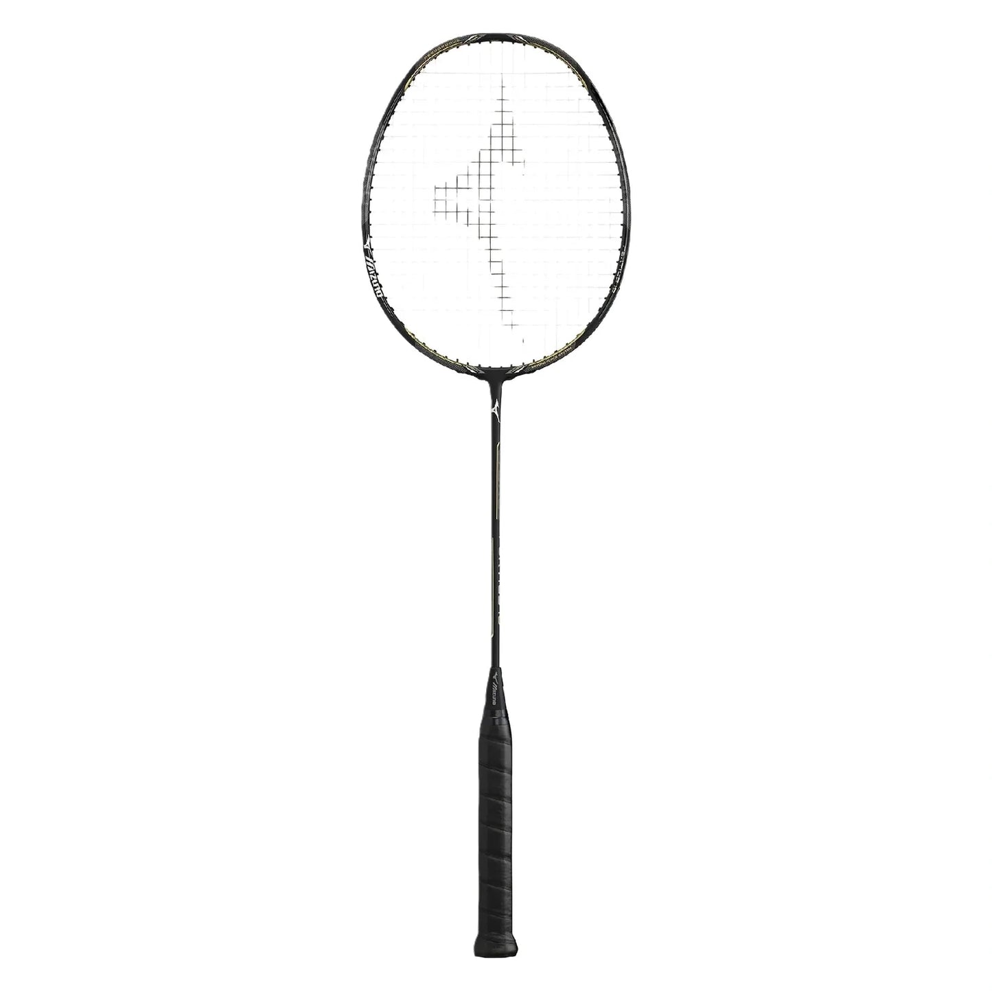 MIZUNO FORTIUS 10 4U/G6 (BLACK/GOLD) BADMINTON RACQUET [UNSTRUNG]