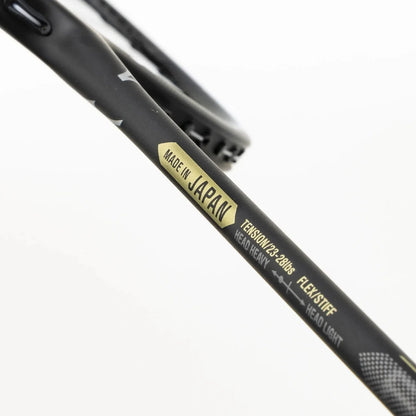 MIZUNO FORTIUS 10 4U/G6 (BLACK/GOLD) BADMINTON RACQUET [UNSTRUNG]