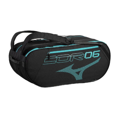 MIZUNO PRO SERIES RACQUET BAG (6 PCS) - BLACK/BLUE