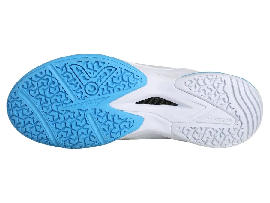 Victor P9200NTD (AF) badminton shoes (pearly white/hawaiian blue)