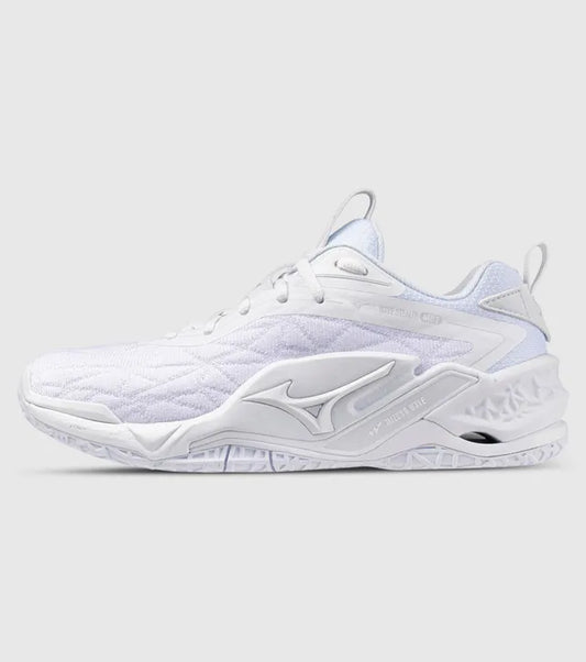 MIZUNO WAVE STEALTH NEO 2 NB (X1GB259652) WOMEN NETBALL SHOES (WHITE)