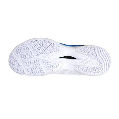 VICTOR A550 (AM) BADMINTON SHOES (WHITE/LIGHT BLUE)