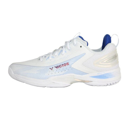 VICTOR A970cADV (AM) BADMINTON SHOES WHITE/CORYDALIS BLUE