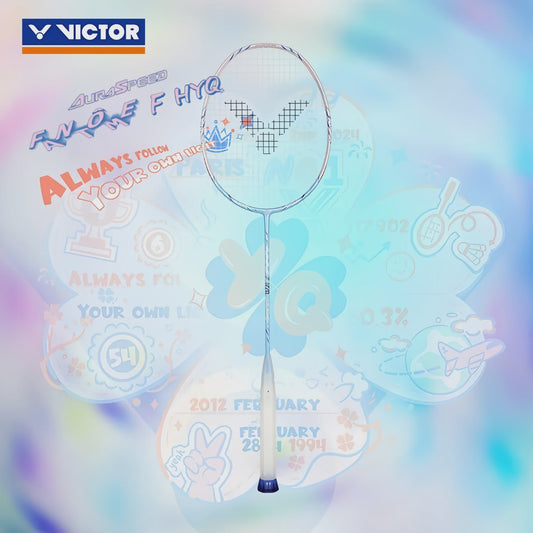 VICTOR AURASPEED FANTOME F HYQ (HUANG YA QIONG EDITION) 4U/G5 BADMINTON RACQUET (ARS- FANTOME HYQ/M) [UNSTRUNG]