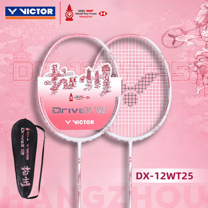 Victor DriveX 12 World Tour Finals Edition (DX-12WT25/IA) badminton racquet [unstrung]