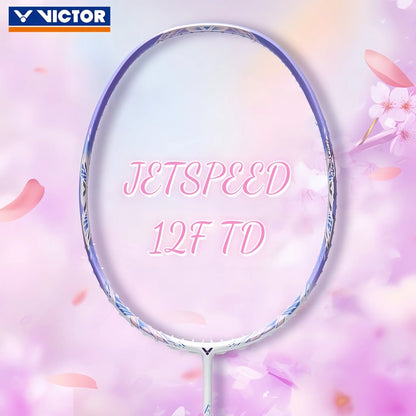 VICTOR JETSPEED 12F TD T BADMINTON RACQUET (JS-12F TD/T) [UNSTRUNG]