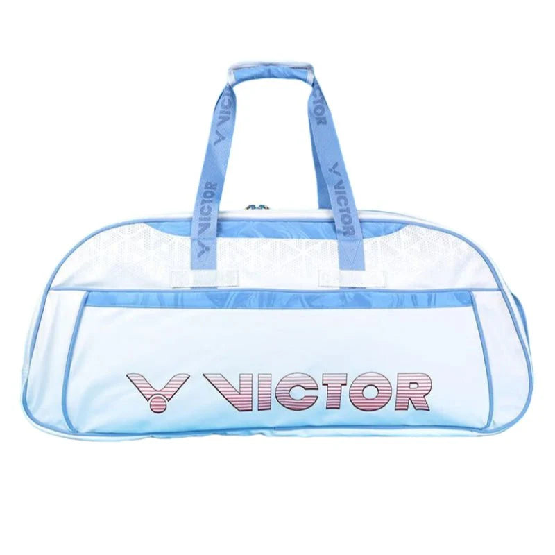 VICTOR RECTANGULAR RACQUET BAG (6PCS) BR5643 M WHITE/BLUE