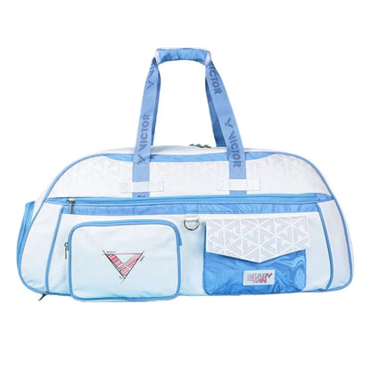 VICTOR RECTANGULAR RACQUET BAG (6PCS) BR5643 M WHITE/BLUE