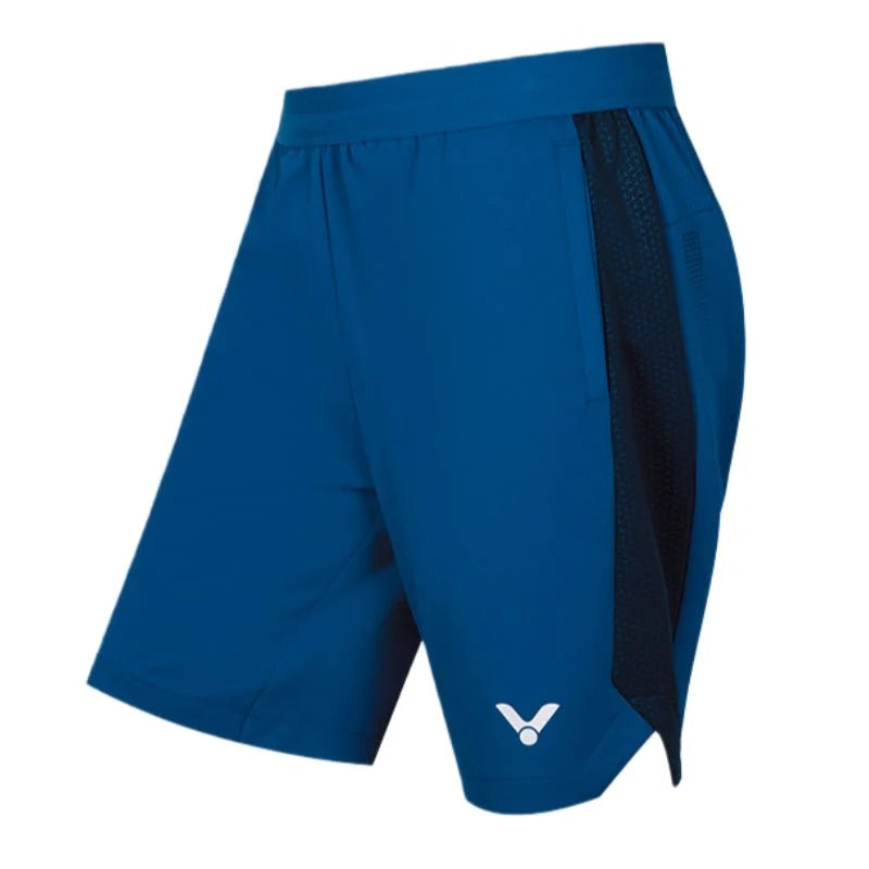 VICTOR TOURNAMENT SERIES UNISEX KNITTED SHORTS R-55200 B NAVY