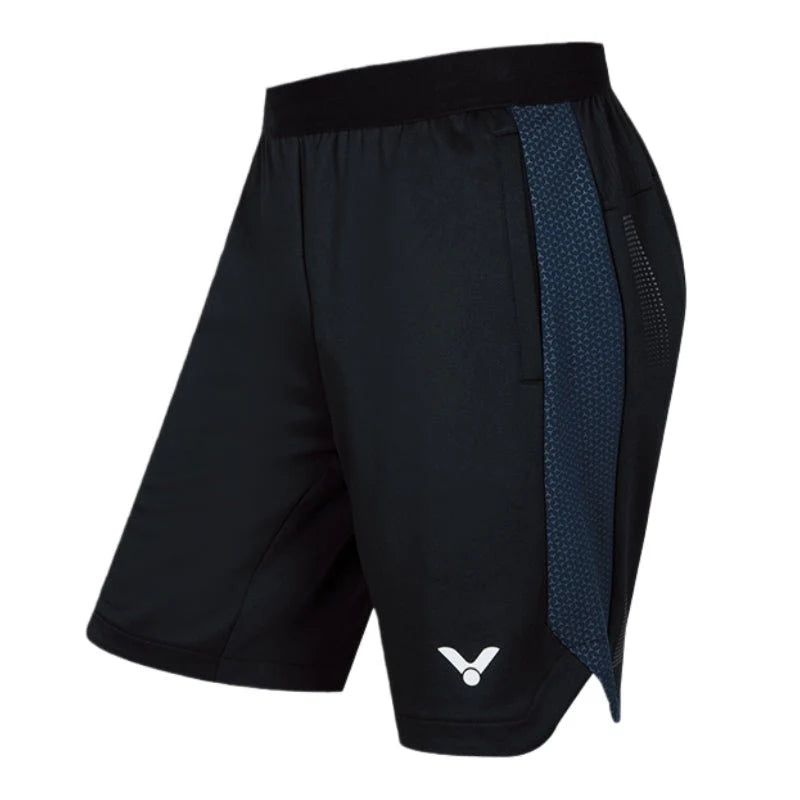 VICTOR TOURNAMENT SERIES UNISEX KNITTED SHORTS R-55200 C BLACK