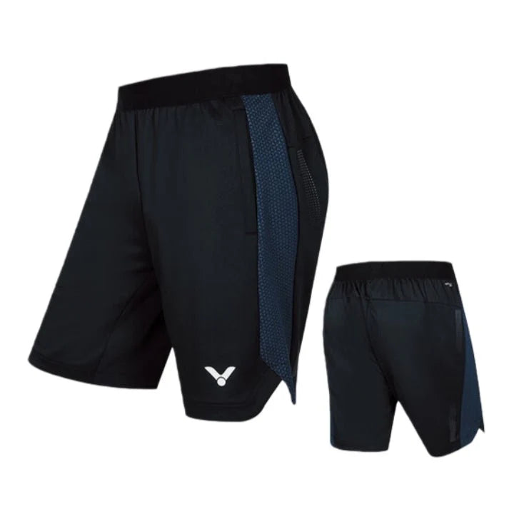 VICTOR TOURNAMENT SERIES UNISEX KNITTED SHORTS R-55200 C BLACK